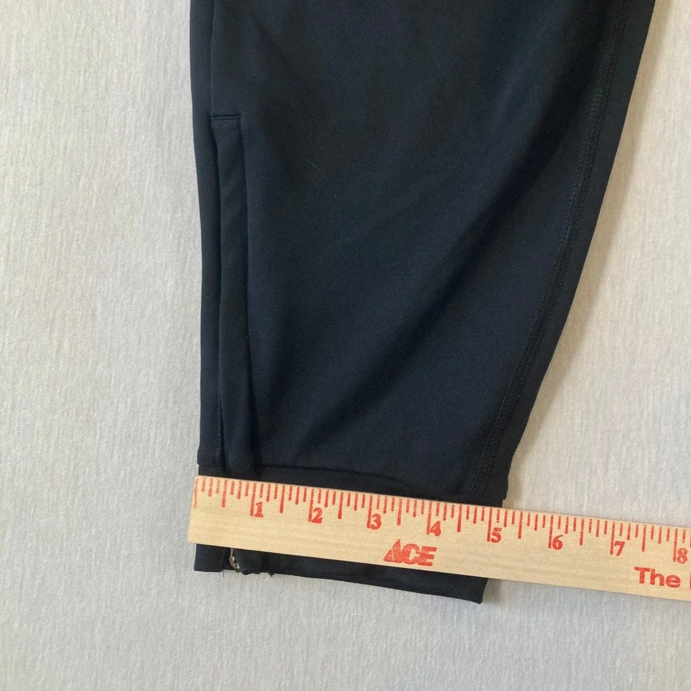 Nike Dri-FIT Joggers Mens Med Tapered Training Pants Black Zip Ankle FB7509-010